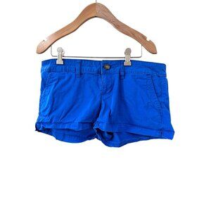 🌸3/$15🌸Turquoise Short Shorts Juniors Size 11 Rise 7" Length 9" sz J11